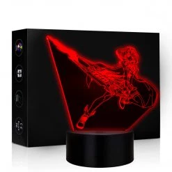 Mily Xenoblade Chronicles Pyra Blade Acrylic LED Lamp Figures