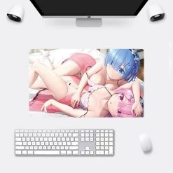 Mily Re:Zero Rem & Ram Lingerie Playmat 11 Mily Re:Zero Rem & Ram Lingerie Playmat