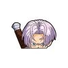 Mily Home Décor Dragon Ball Trunks Peeker Sticker
