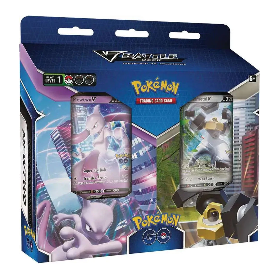Southern Hobby Pokemon Go V Battle Deck Bundle - Mewtwo Vs. Melmetal 3 Southern Hobby Pokemon Go V Battle Deck Bundle - Mewtwo Vs. Melmetal