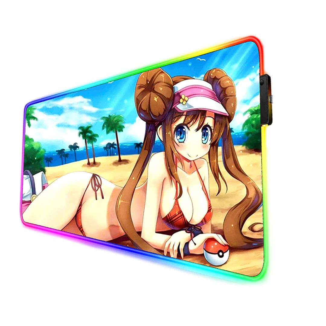 Mily TCG Supplies Pokemon Rosa 14 X 24 In Playmat 3 Mily TCG Supplies Pokemon Rosa 14 X 24 In Playmat