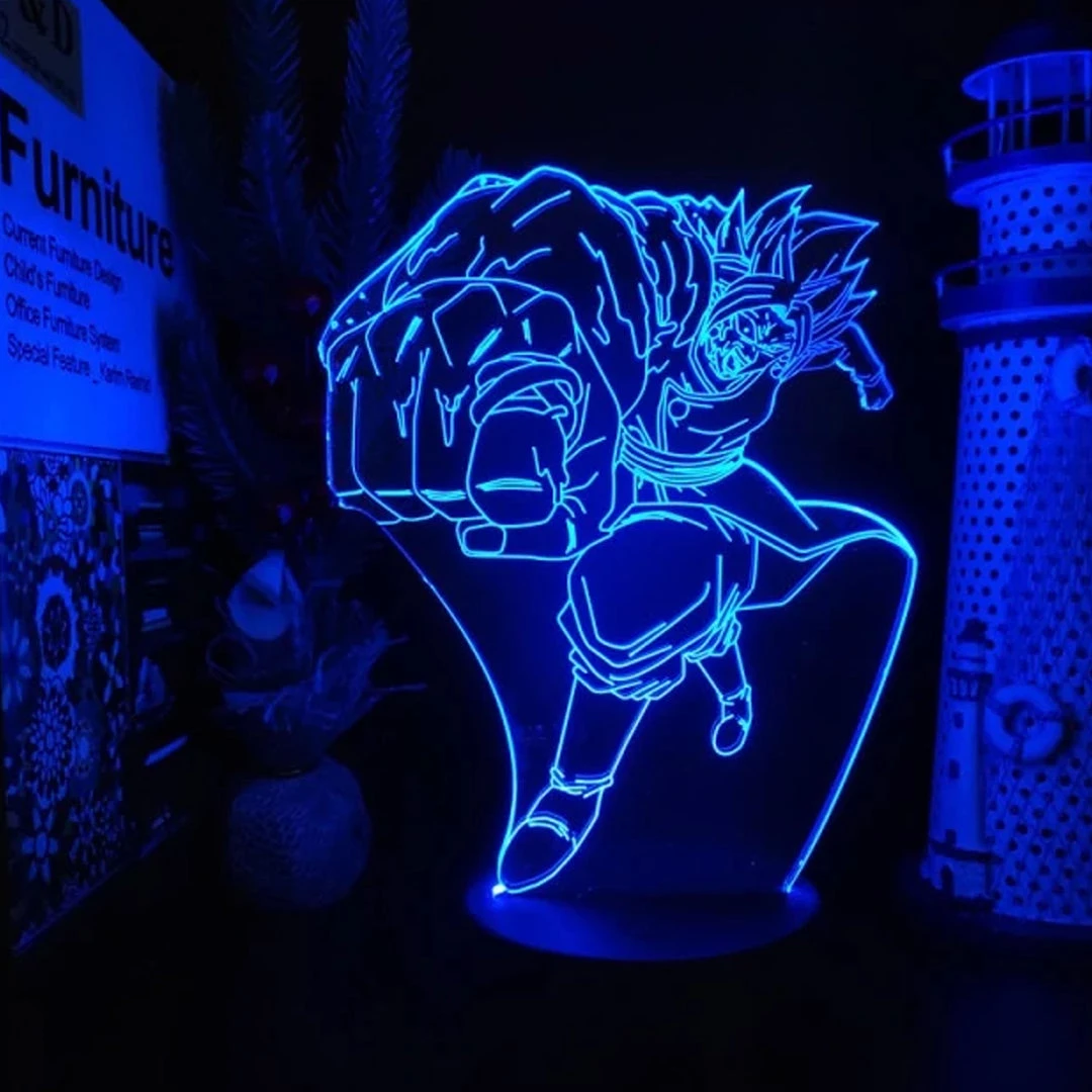 Mily Dragon Ball Fused Zamasu Acrylic LED Lamp 3 Mily Dragon Ball Fused Zamasu Acrylic LED Lamp