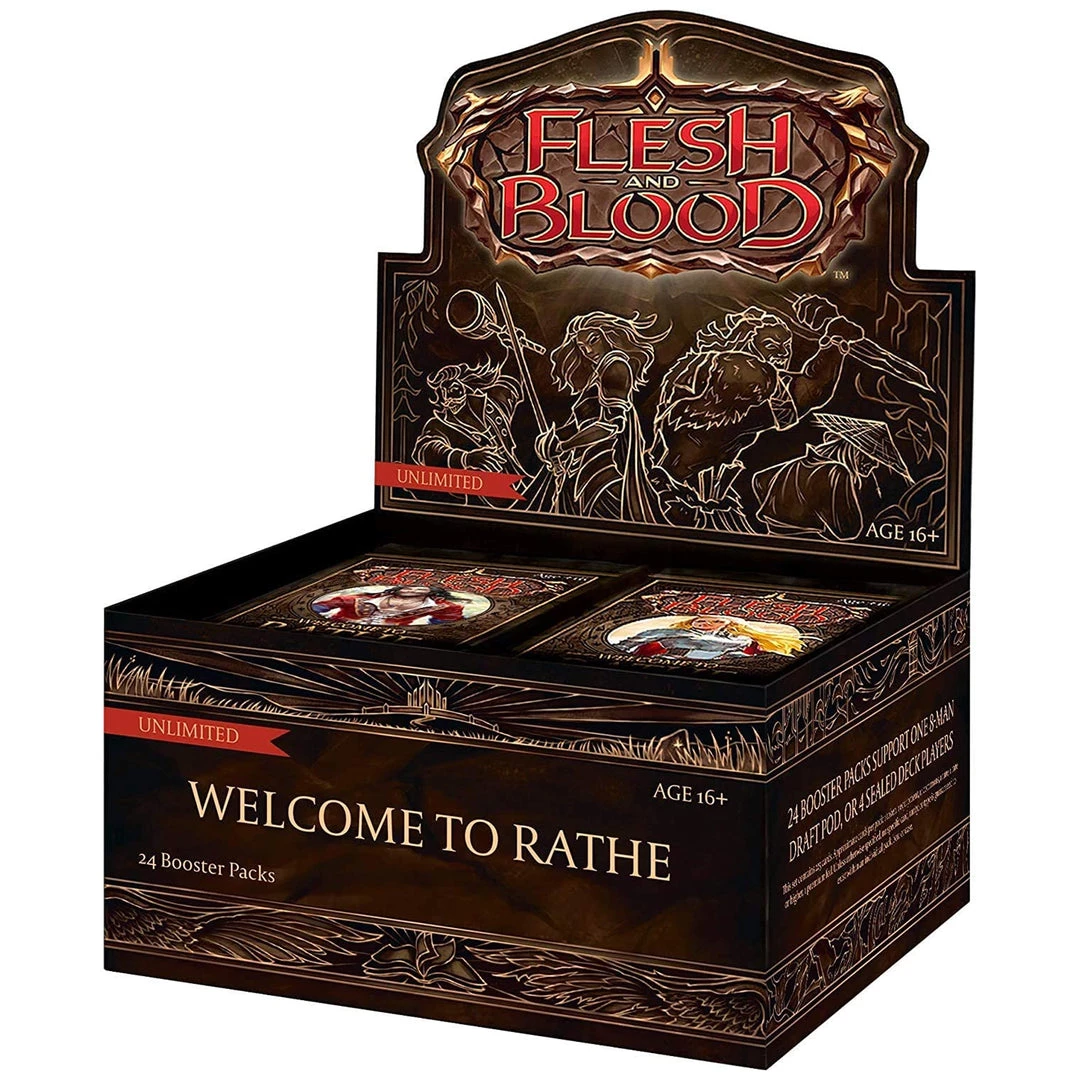 Southern Hobby Flesh And Blood Welcome To Rathe Unlimited Booster Box 3 Southern Hobby Flesh And Blood Welcome To Rathe Unlimited Booster Box