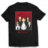 Ink Titan Tokyo Revengers Crew Red Cracked T-Shirt 2 Ink Titan Tokyo Revengers Crew Red Cracked T-Shirt