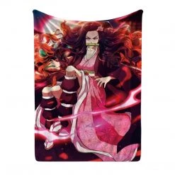 Mily Lifestyle Demon Slayer Nezuko Throw Blanket