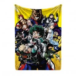 Mily My Hero Academia Anime Promo Throw Blanket