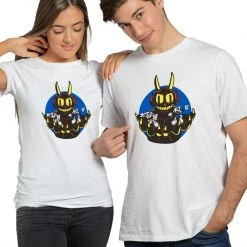Ink Titan Apparel Cuphead With The Devil T-Shirt