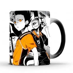 Mily Lifestyle Haikyu!! Karusuno High Team Heat Reveal Mug