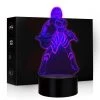 Mily Mortal Kombat Mileena Art Acrylic LED Lamp