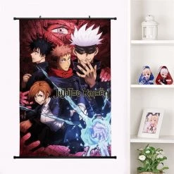Mily Jujutsu Kaisen Anime Promo 23 X 36 Inch Wall Scroll Poster
