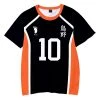 Mily Haikyu!! Karasuno High #10 Shōyō Hinata Jersey