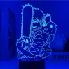 Mily Figures Chainsaw Man Denji And Poochita Acrylic LED Lamp