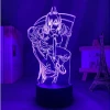 Mily Chainsaw Man Power Acrylic LED Lamp Figures 1 Mily Chainsaw Man Power Acrylic LED Lamp Figures