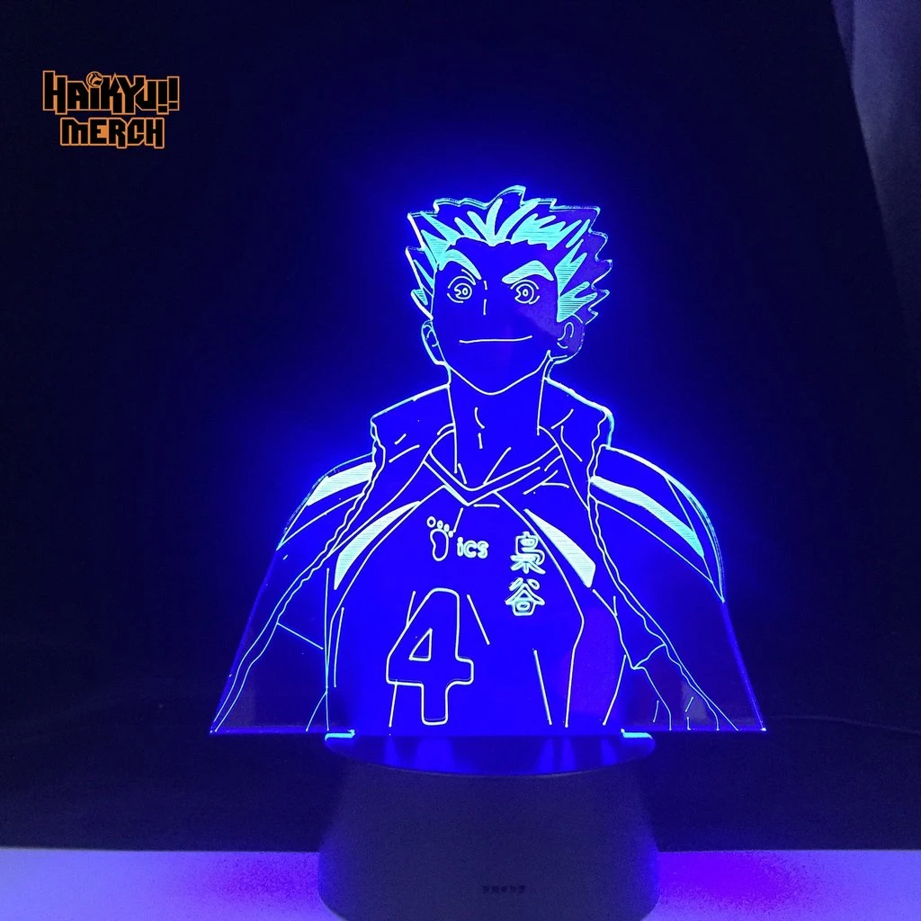 Mily Haikyu!! Bokuto Proud Cloak Acrylic LED Lamp Figures 3 Mily Haikyu!! Bokuto Proud Cloak Acrylic LED Lamp Figures
