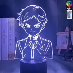 Mily Figures The Promised Neverland Norman Angry Acrylic LED Lamp