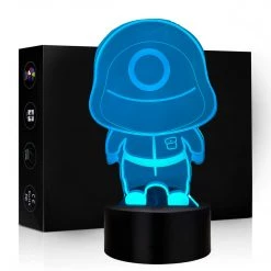 Mily Squid Game Circle Worker Acrylic LED Lamp