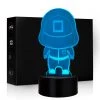 Mily Figures Squid Game Square Worker Acrylic LED Lamp 2 Mily Figures Squid Game Square Worker Acrylic LED Lamp