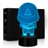 Mily Figures Squid Game Triangle Worker Acrylic LED Lamp