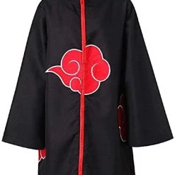 Mily Apparel Naruto Shippuden Akatsuki Cloak Cosplay