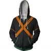 Mily My Hero Academia Bakugo Hero Suit Zip Up Hoodie