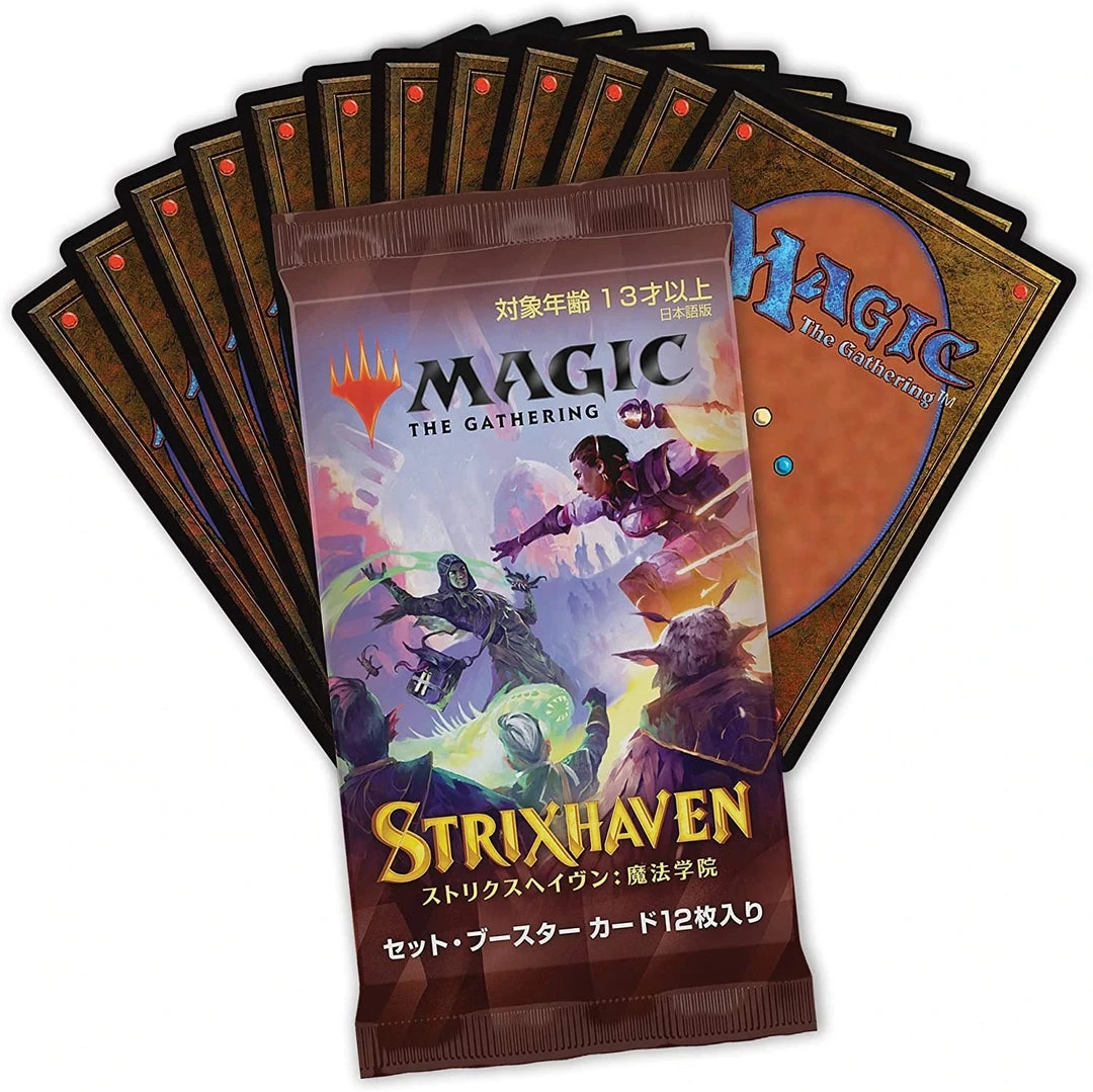 Southern Hobby TCG Magic The Gathering Japanese Strixhaven School Of Mages - Set Booster Pack 4 Southern Hobby TCG Magic The Gathering Japanese Strixhaven School Of Mages - Set Booster Pack
