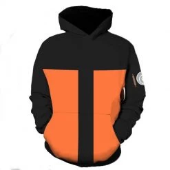 Mily Naruto: Shippuden Naruto Uzumaki Zip Up Hoodie