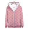 Mily Demon Slayer Nezuko Haori Zip Up Hoodie