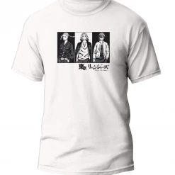 Ink Titan Tokyo Revengers Manjiro Draken Kazutora Panel T-Shirt