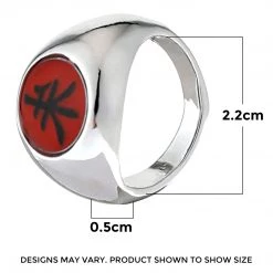 Mily Naruto Akatsuki Ring: Pain/Nagato Purple Grey