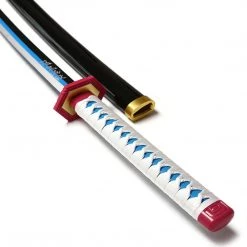 Mily 32-in Demon Slayer Giyu Nichirin Blade Wooden Cosplay Weapon