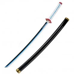 Mily 32-in Demon Slayer Giyu Nichirin Blade Wooden Cosplay Weapon