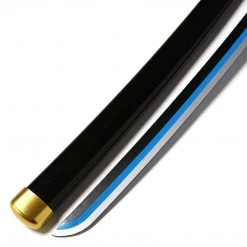 Mily 32-in Demon Slayer Giyu Nichirin Blade Wooden Cosplay Weapon