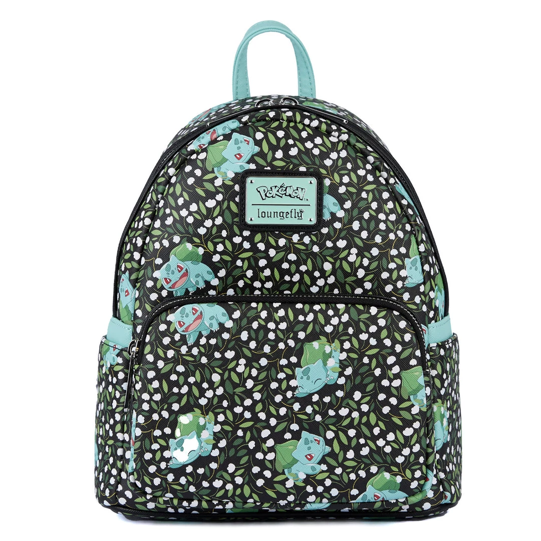 Pokemon Bulbasaur AOP Loungefly Mini Backpack 3 Pokemon Bulbasaur AOP Loungefly Mini Backpack