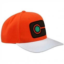 Bioworld Apparel Pokemon Ash Ketchum Journeys Embroidered Pre-Curved Snapback