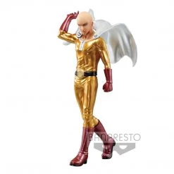 Entertainment Earth Figures One-Punch Man Saitama Metallic Ver. DXF Premium Statue