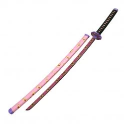 Mily Demon Slayer Kokushibo Nichirin Sword 40-in Weapon Prop Accessories