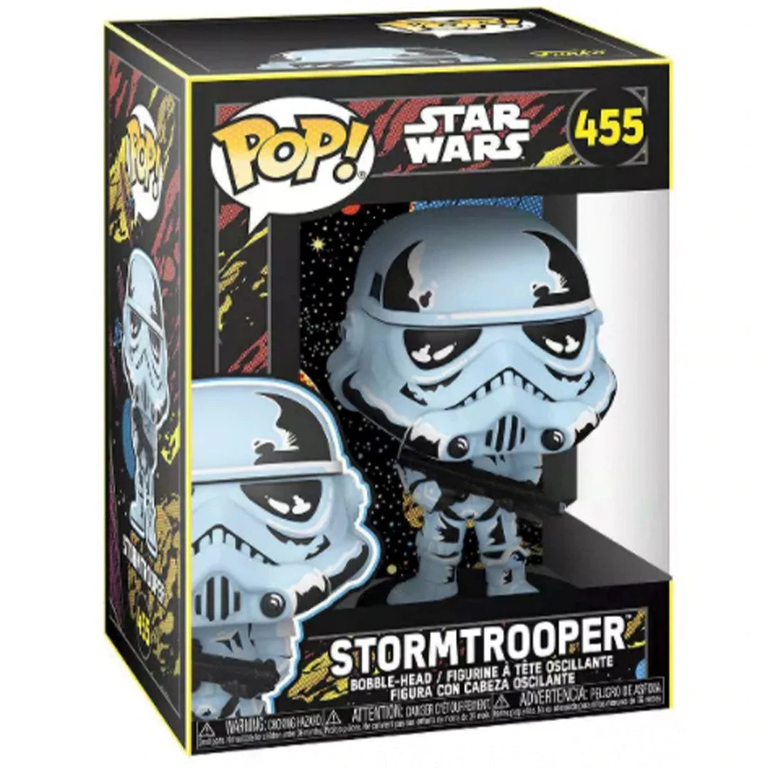 Funko Pop! #455 Star Wars Retro Series Stormtrooper - Special Edition 5 Funko Pop! #455 Star Wars Retro Series Stormtrooper - Special Edition