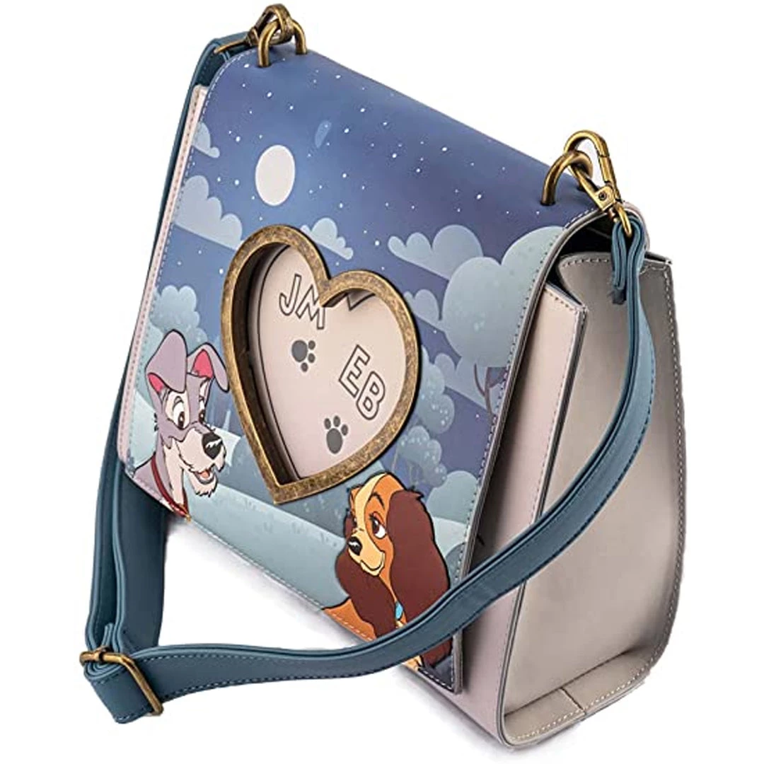 Accessories Disney Lady And The Tramp Wet Cement Loungefly Crossbody Bag 4 Accessories Disney Lady And The Tramp Wet Cement Loungefly Crossbody Bag