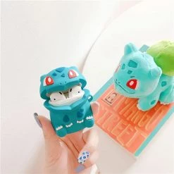 Mily Accessories Pokemon Bulbasaur Case For Airpod Generation 1-2