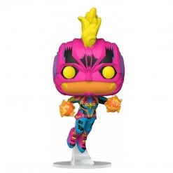 Figures Funko Pop! #908 Marvel Captain Marvel Black Light - Special Edition