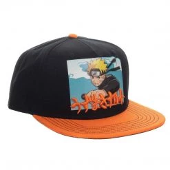 Entertainment Earth Naruto Printed Screenshot W/ Embrodiery Snapback Hat
