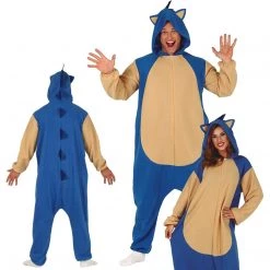 Mily Sonic The Hedgehog Sonic Fleece Hoodie Apparel