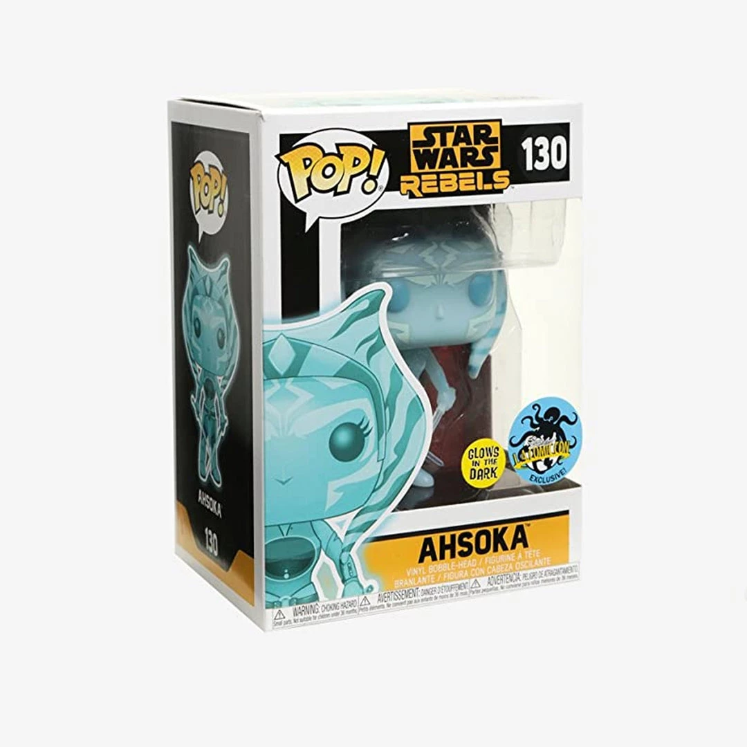 Monster Peeps Funko Pop! #130 Star Wars Rebels Glow In The Dark Ahsoka - 2017 Comikaze Exclusive Figures 5 Monster Peeps Funko Pop! #130 Star Wars Rebels Glow In The Dark Ahsoka - 2017 Comikaze Exclusive Figures