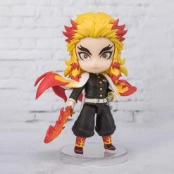 Bandai Namco Demon Slayer Figuarts Mini Kyojuro Rengoku Action Figure (Flame Breathing)
