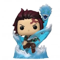 Monster Peeps Figures Funko Pop! #873 Demon Slayer Tanjiro Kamado With Dragon Glow In The Dark - Special Edition