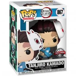 Monster Peeps Figures Funko Pop! #867 Demon Slayer Tanjiro W/ Mask - Special Edition