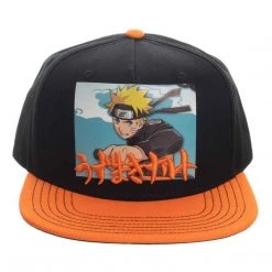 Entertainment Earth Naruto Printed Screenshot W/ Embrodiery Snapback Hat