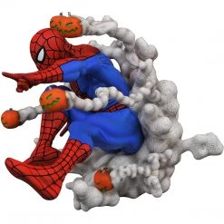 Entertainment Earth Figures Marvel Gallery Pumpkin Bomb Spider-Man Statue