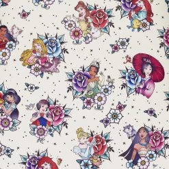 Accessories Disney Princess Tattoo AOP Loungefly Mini Backpack