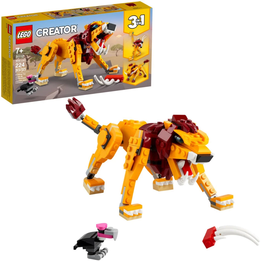 Cesar LEGO Creator 3 In 1 Wild Lion 5 Cesar LEGO Creator 3 In 1 Wild Lion